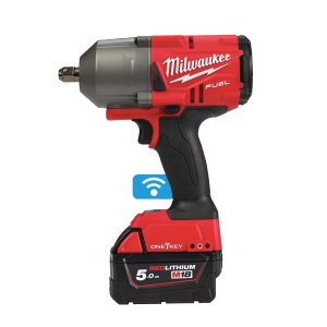 Cheie de impact M18 ONEFHIWP12-502X, cuplu 1491 Nm si prindere 1/2" patrat cu pin de blocare, Milwaukee, cod 4933459725