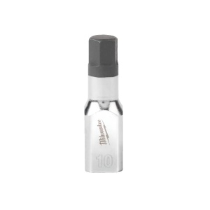 Cheie tubulara cu bit direct in cap, 10 mm, prindere 3/8" HEX, Milwaukee, cod 4932480837