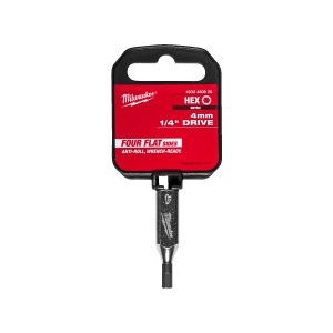 Cheie tubulara cu bit direct in cap, 4 mm, prindere 1/4" HEX, Milwaukee, cod 4932480826 - Img 2