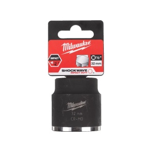 Cheie tubulara de impact Milwaukee SHOCKWAVE 1/2", scurta, 32 mm, Milwaukee, cod 4932478050 - Img 2
