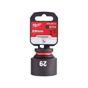 Cheie tubulara de impact SHOCKWAVE IMPACT DUTY 1/2", scurta, marime 29 mm, Milwaukee, cod 4932480323 - Img 2
