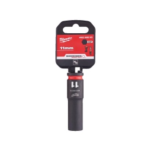 Cheie tubulara de impact SHOCKWAVE IMPACT DUTY 3/8", lunga, marime 11 mm, Milwaukee, cod 4932480285 - Img 2
