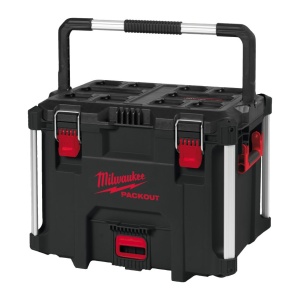 Cutie depozitare PACKOUT XL cu maner, capacitate 45 kg, Milwaukee, cod 4932501784