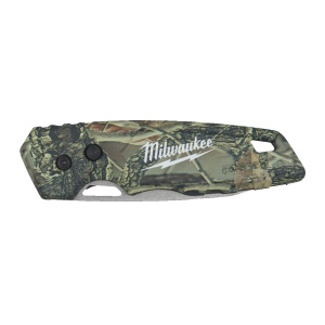 Cutit pliabil camo Fastback, lama otel inoxidabil, deschidere rapida, Milwaukee, cod 4932492375 - Img 4