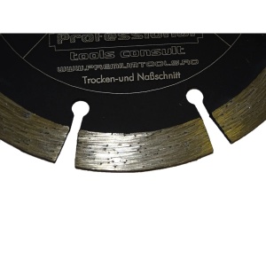Disc diamantat B5B-S10 pentru tăiere beton 125 x 22 mm Atlas Diamant, cod 1130125022B5BS10 - Img 3