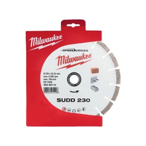 Disc diamantat SPEEDCROSS SUDD, 230x22.23x3.4 mm, Milwaukee, cod 4932492152 - Img 2