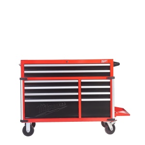 Dulap pentru scule mobil SRC46-1, cu 10 sertare, metalic, 1170 x 562 x 982 mm, Milwaukee, cod 4932478852