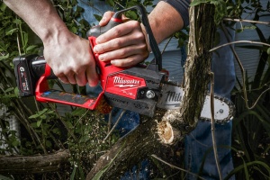Fierastrau M12 FHS-0 HATCHET cu lant 15 cm, pas lant 9.5 mm / 3/8, 33 dinti, Milwaukee, cod 4933472211 - Img 11
