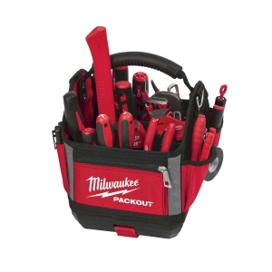 Geanta scule PACKOUT, 25 cm, 28 buzunare, Milwaukee, cod 4932464084 - Img 6