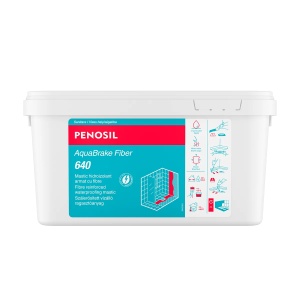 Hidroizolant armat cu fibre pentru pardoseli AquaBrake Fiber 640, Penosil
