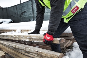 Manusi de iarna pentru lucrari de demolare, izolatie dubla, rezistenta la apa si vant, Milwaukee - Img 4