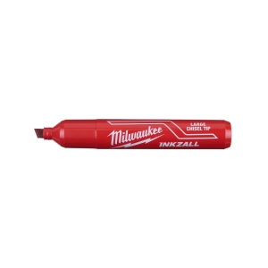 Marker rosu INKZALL cu varf lat de 6.2 mm, marime L, Milwaukee, cod 4932471556 - Img 4