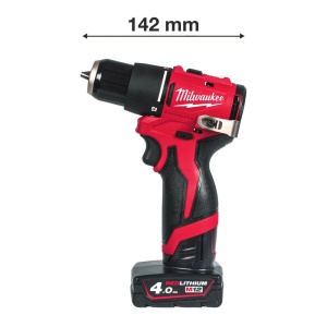 Masina compacta de gaurit cu percutie M12 BLPDRC-402C, motor fara perii, cuplu 40 Nm, Milwaukee, cod 4933500424 - Img 5