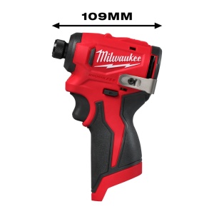 Masina de insurubat compacta cu impact M12 BLIDRC-0, prindere Hex 1/4", 124 Nm, Milwaukee, cod 4933499689 - Img 5