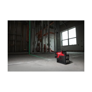 Nivela laser M12 CLL4P-301C cu linie transversala verde cu 4 puncte, max 100 m, Milwaukee, cod 4933479203 - Img 5