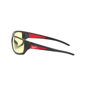 Ochelari de protectie cu lentila galbena premium, Milwaukee, cod 4932478928 - Img 4