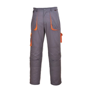 Pantaloni TEXO CONTRAST, gri, Portwest