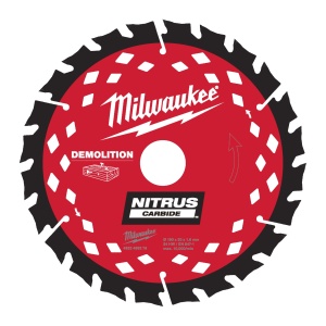 Panza circulara Milwaukee Carbide Thin Kerf NITRUS 190x30x1.6x24ATB, cod 4932499376