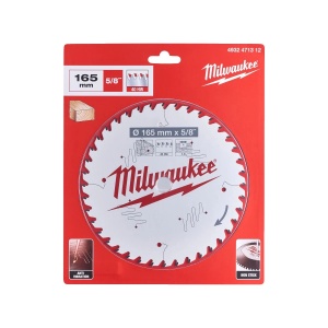 Panza pentru fierastraie circulare de mana, CSB P W 165 X 15.87 X 1.6 X 40ATB, Milwaukee, cod 4932471312 - Img 3
