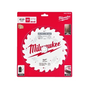 Panza pentru fierastrau cu masa, CSB TS W 210x30x1.9x24ATB, Milwaukee, cod 4932478095 - Img 2