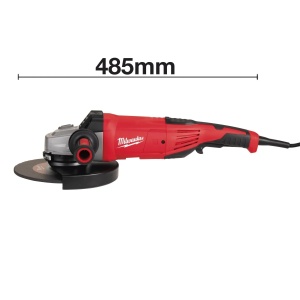 Polizor unghiular AG 22-180 DMS, disc 180 mm, ax M14, 43 mm adancime taiere, 2200 W Milwaukee, cod 4933431830 - Img 2