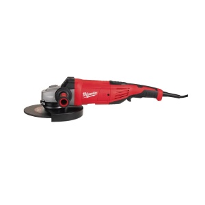 Polizor unghiular AG 22-230 DMS cu fir de 4 m,180/ 230 mm, 2200 W, Milwaukee, cod 4933433630 - Img 2