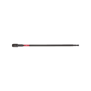 Prelungitor pentru biti cu autoblocare SHOCKWAVE IMPACT DUTY, lungime 305 mm, prindere 1/4" HEX, Milwaukee, cod 4932471825