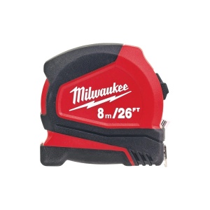 Ruleta non-magnetica PRO COMPACT, latime banda 25 mm, lungime 8 m/ 26', Milwaukee, cod 4932459596 - Img 2