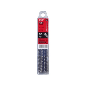 Set 10 burghie SDS-PLUS MX4, 6.5 x 165 mm, Milwaukee, cod 4932479556 - Img 2