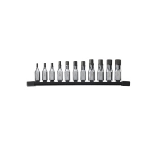 Set 11 chei tubulare cu bit direct in cap, prindere 3/8" HEX, 4 -14mm, Milwaukee, cod 4932480567 - Img 2