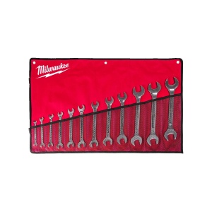 Set 12 chei fixe duble, 6-30x7-32mm, Milwaukee, cod 4932492714
