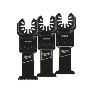 Set 3 panze masini multifunctionale OPEN-LOK, lemn, latime 35 mm, adancime taiere 50 mm, Milwaukee, cod 48851103