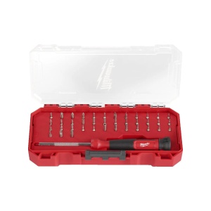 Set 39 piese cu surubelnita de precizie si biti PH, SL, HT, T BO, T, Y, P, TA, SQ, Milwaukee, cod 4932498177 - Img 4