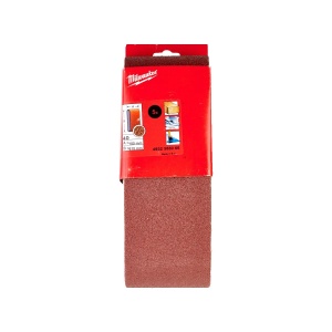 Set 5 benzi abrazive, dimensiune 100 x 610 mm, granulatie 40, Milwaukee, cod 4932355066 - Img 3