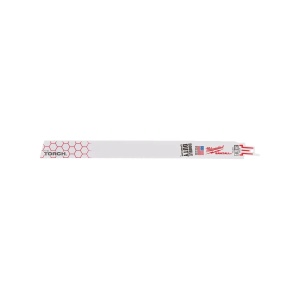 Set 5 panze fierastrau sabie pentru demolare HEAVY DUTY TORCH, 300X18 TPI, Milwaukee, cod 48005789 - Img 1