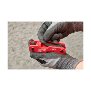Set pliabil de 9 imbusuri imperiale, lungime 116 mm, Milwaukee, cod 4932493614 - Img 6