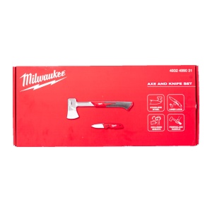 Set topor de 40 cm si cutit pliabil FASTBACK, Milwaukee, cod 4932499031 - Img 8