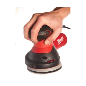 Slefuitor orbital ROS 125 E, talpa slefuit 125 mm, diametru oscilatie 2.4 mm, 300 W, Milwaukee, cod 4933433180 - Img 7