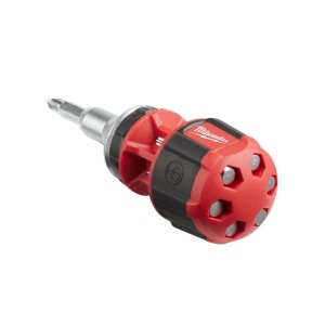 Surubelnita compacta cu clichet 8 in 1, multi-bit, PH1 / PH2 / PZ1 / PZ2 / TX15 / SL4.8 / SL6.4, Milwaukee, cod 4932471868 - Img 5