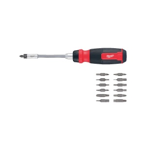 Surubelnita cu clichet 27 in 1, multi-bit, Milwaukee, cod 4932480583 - Img 3
