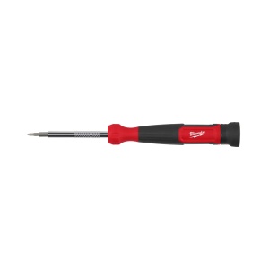 Surubelnita multi-bit 4 in 1 de precizie, PH00, SL 0.23x1.5 / PH0 si SL 0.5x3.0, Milwaukee, cod 4932480584