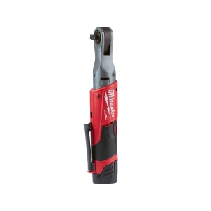 Antrenor cu clichet M12 FIR38-201B, subcompact, cuplu 75 Nm, prindere 3/8" patrat, 281 mm, Milwaukee, cod 4933459798