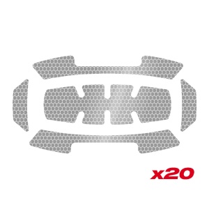 Benzi reflectorizante BOLT pentru casca protectie, diverse culori, Milwaukee