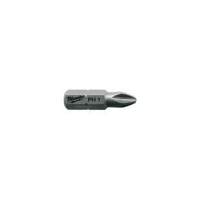 Bit PH2x25 mm pentru șurubelnițe PH Milwaukee, cod 4932399587