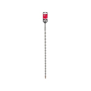 Burghiu beton si zidarie SDS+ M2 cu 2 taisuri, diametru 12.0 mm, lungime totala 450 mm, Milwaukee, cod 4932307077 - Img 2