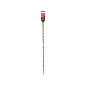 Burghiu beton si zidarie SDS+ MX4 cu 4 taisuri, diametru 10.0 mm, lungime totala 455 mm, Milwaukee, cod 4932352030 - Img 2