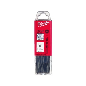 Burghiu elicoidal pentru metal HSS-R DIN338 ø8.5 mm Milwaukee, cod 4932363519 - Img 2