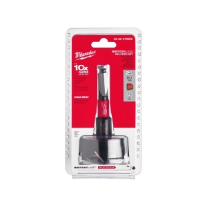 Burghiu freza SWITCHBLADE 7/16" HEX cu surub de avans, diametru 65 mm, Milwaukee, cod 4932479502 - Img 2