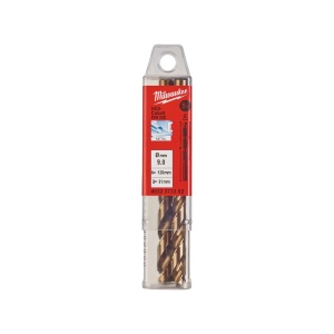 Burghiu pentru metal HSS-G RED COBALT-DIN 338 ø9.0 mm Milwaukee, cod 4932373352 - Img 2