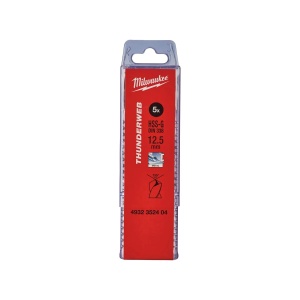 Burghiu pentru metal HSS-G THUNDERWEB-DIN338 12.5 mm Milwaukee, cod 4932352404 - Img 2
